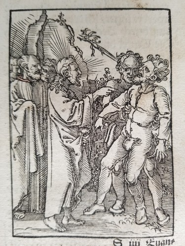 Sebald beham woodcut - beham, print
