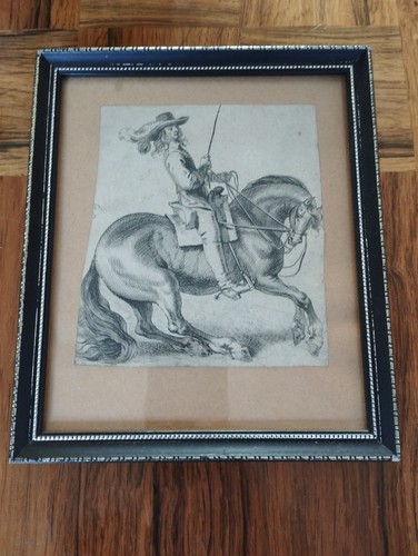 17thc old master equestrian - 17thc,