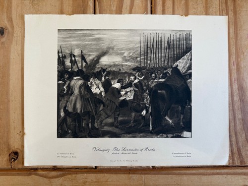 Velazquez surrender breda - of,