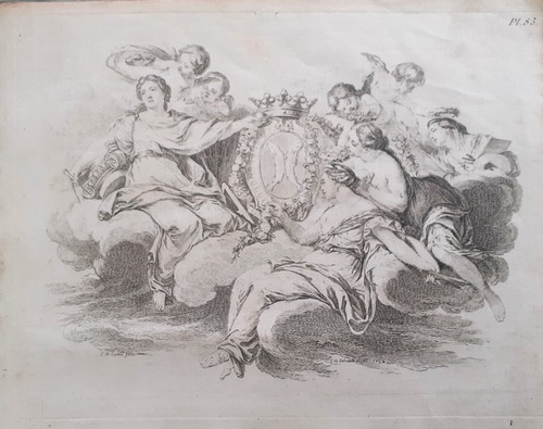 18thc muses putti on - muses,