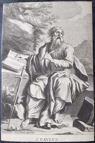 Old master print circa - circa, 1700: