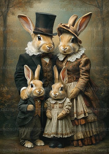 Rabbit art print - art,
