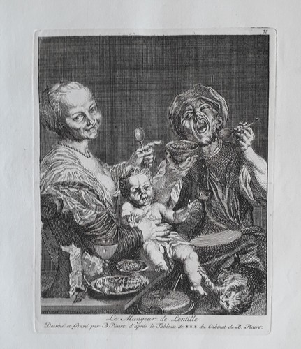 18thc french bernard - french:, picart