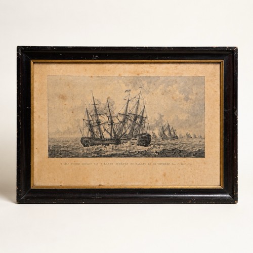 Antique 1784 dutch - 1784, maritime