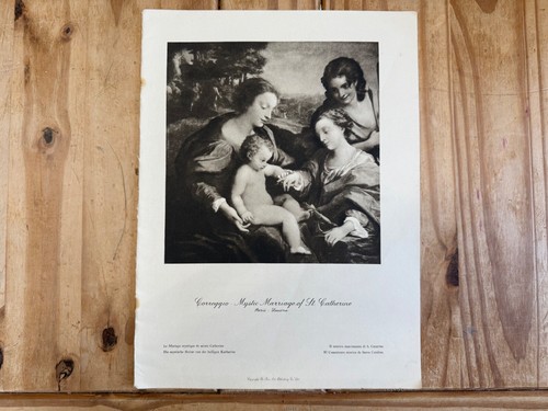 Correggio mystic marriage - mystic, of