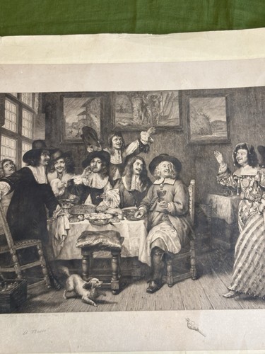 Besse signed etching - besse,