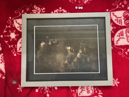 Rare framed antique - rare,