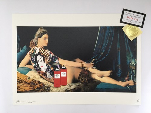 Death nyc print - death, dated