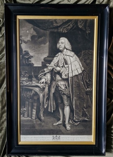 18th century mezzotint - century, of