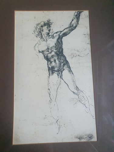 Vintage michelangelo facsimile - vintage,