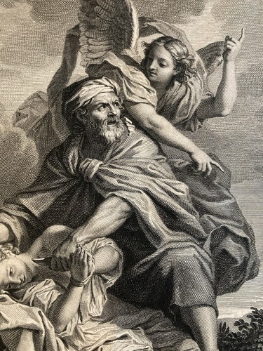 18th century old master print - 18th,