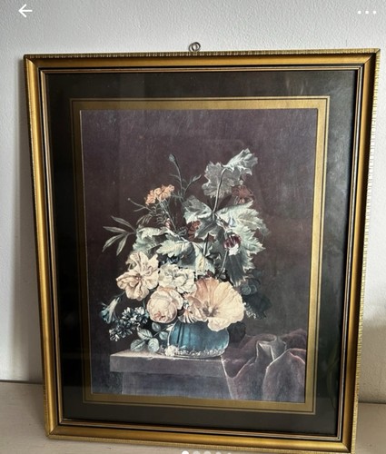 Vintage framed still life - vintage,