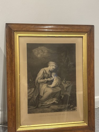 Original antique etching - etching, of