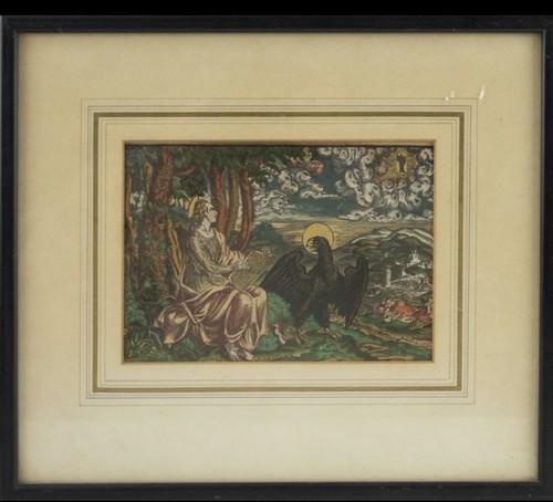 19th century woodblock print - 19th,