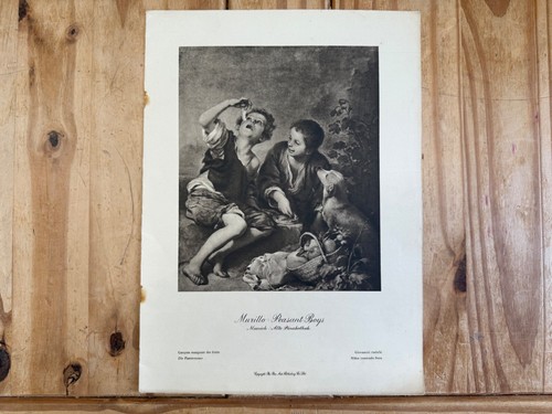 Murillo peasant boys antique - murillo,