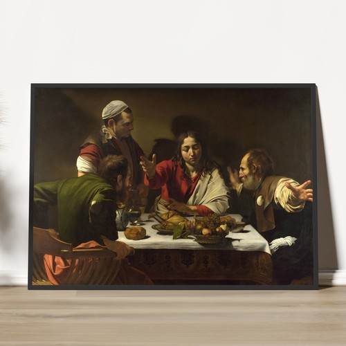Caravaggio supper emmaus - supper, at