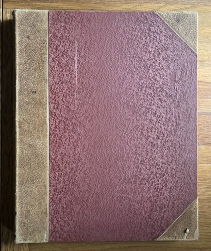 Antique scrapbook old master - &,
