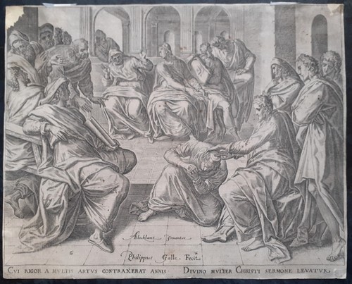 16thc old master p galle - 16thc.,