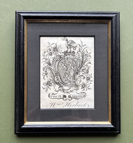 Antique heraldic coat arms - of,