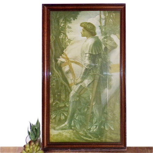 Sir galahad print george - sir,