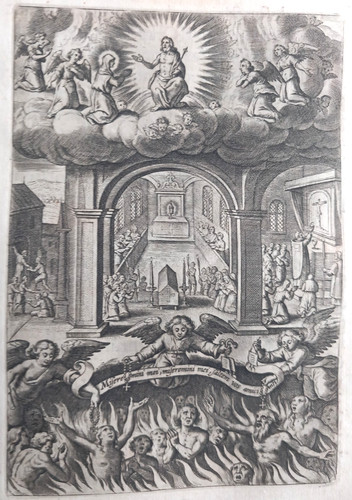 17thc flemish old master - old, print